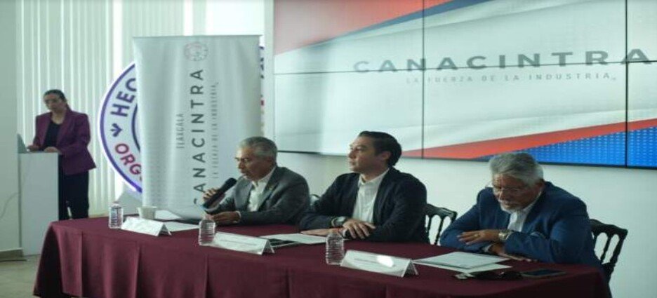 Nueva dirigencia de Canacintra apuesta por tener más socios y la fidelización en Tlaxcala