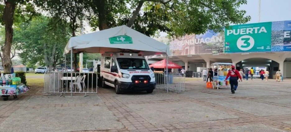 Joven que falleció en la feria fue por golpe de calor en Tlaxcala